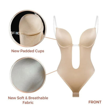 2023  Plunge Backless Body Shaper Bra
