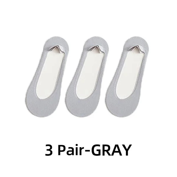 2025 Invisible Non-slip Ice Silk Socks