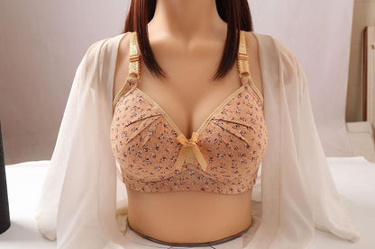 2025 NEW PLUS SIZE BRA WOMEN UNDERWEAR WIRE FREE COMFORT SOFT THIN BREATHABLE