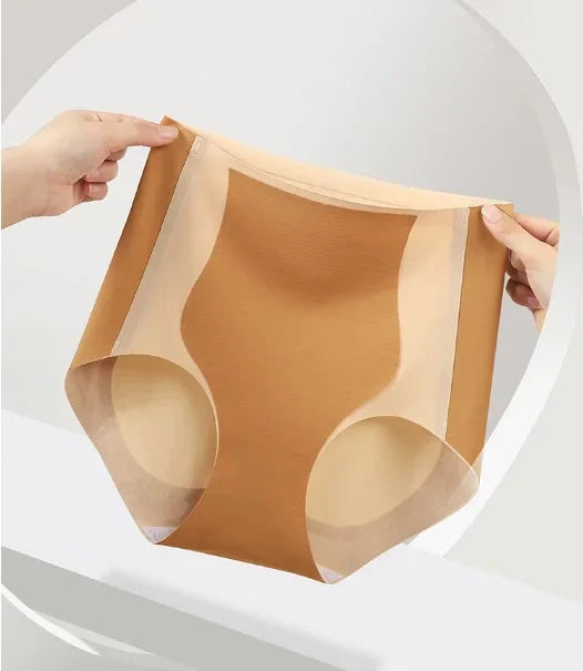 COLOR BLOCK TRACELESS HIP LIFTING SHAPING PANTIES