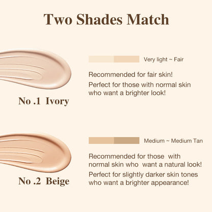 🌲HAPPY 2026🌲 - BUY Ellen Ella Concealer Foundation Stick GET Magic Blusher FREE-High coverage-16 hours waterproof and sweatproof-Hot sale in Korea