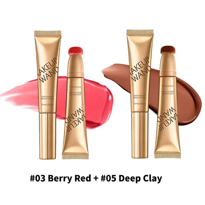 LAST DAY BUY 1 GET 1 FREE Blush Wand & Contour Wand Duo