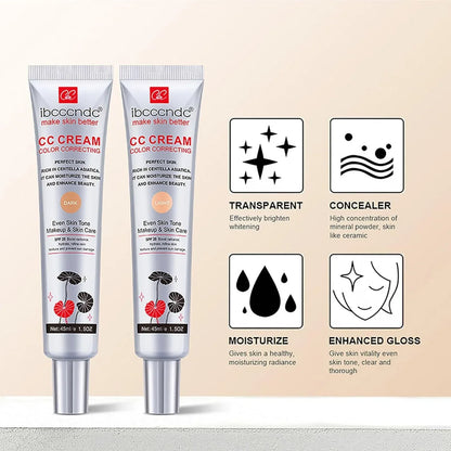 Hydrating CC Cream Foundation with Centella Asiatica