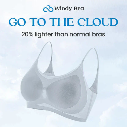 Summer seamless ultra thin plus size ice silk comfort bra